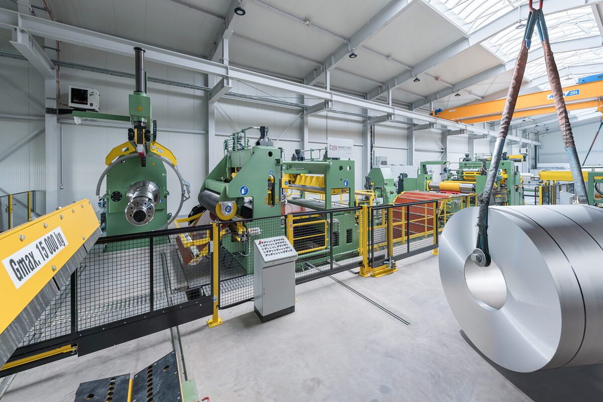 Burghardt+Schmidt - Anlagen und Maschinenbau - Längsteilanlage Burghardt+Schmidt GmbH - Anlagen und Maschinenbau - Längsteilanlage